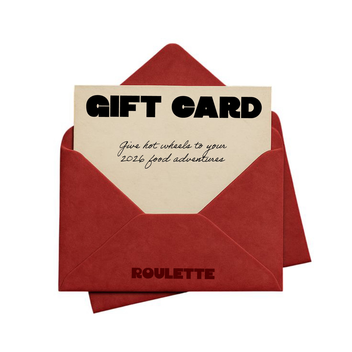 The Roulette Digital Gift Card